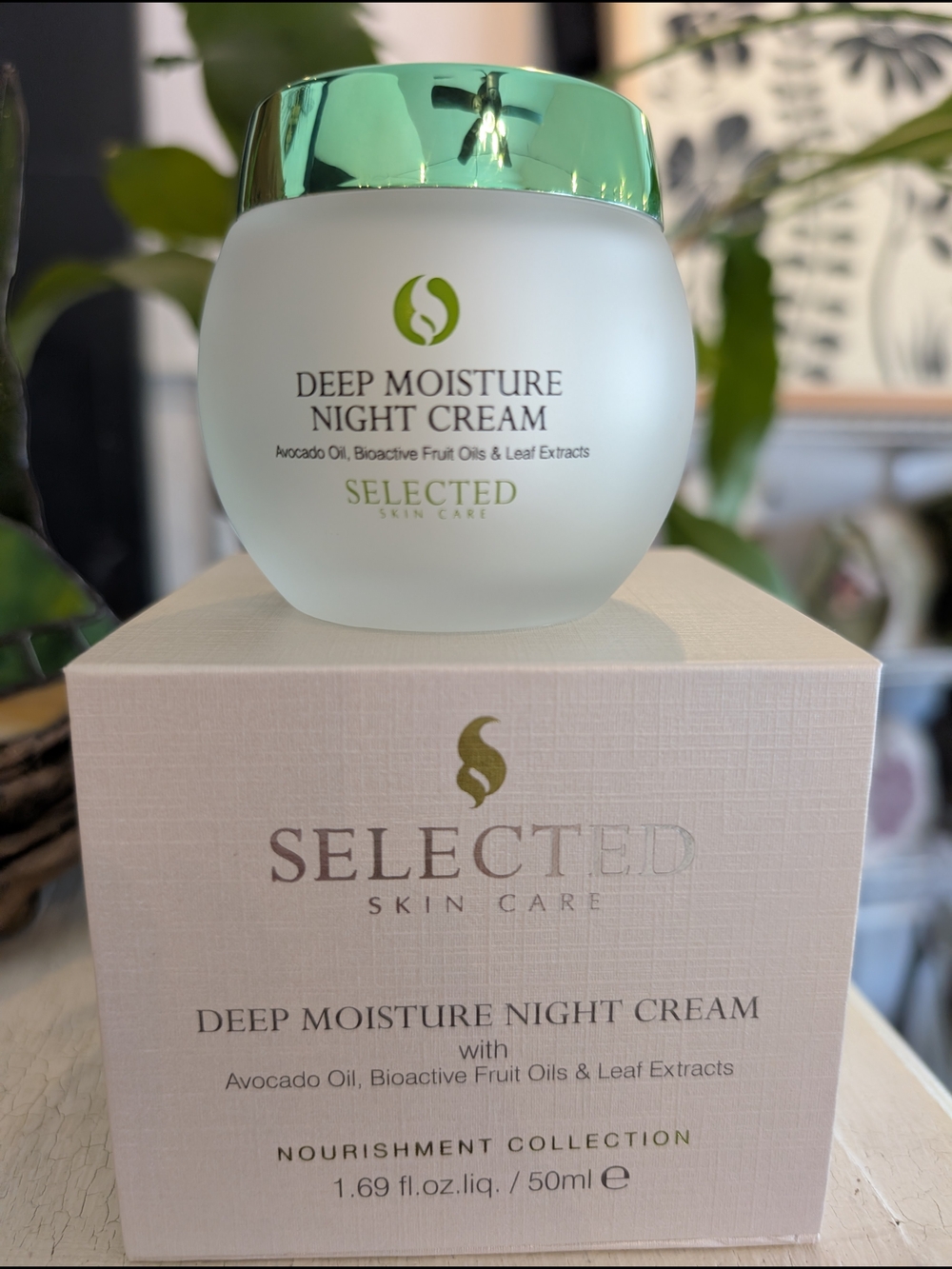 Deep Moisture Night Cream — Hydrating Night Treatment (Green)